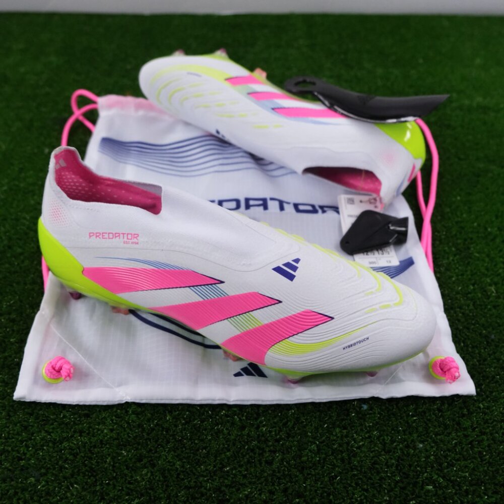 Adidas Predator Elite Ll Sg Cloud White/Lucid Pink/Lucid Lemon (Id3848) Football